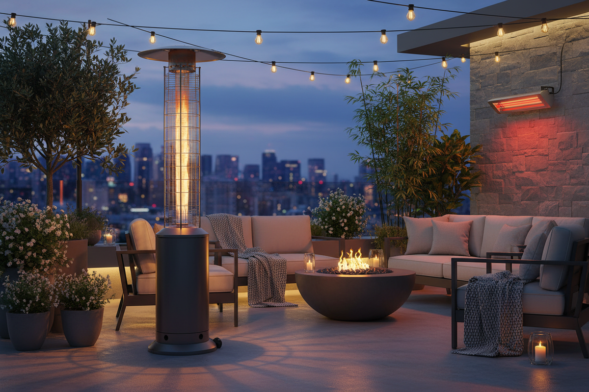 תנורי חימום למרפסת