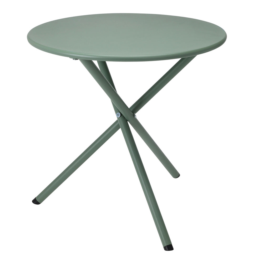 שולחן מרפסת מתכת עגול