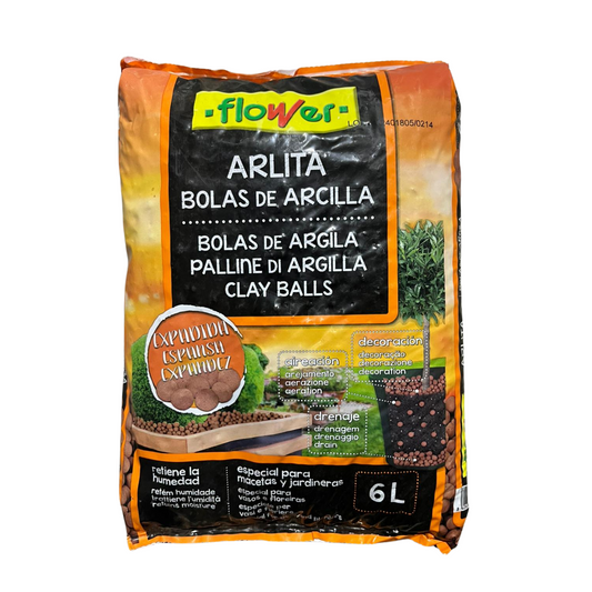 כדורי חרס לגידול הידרופוני 6 ליטר