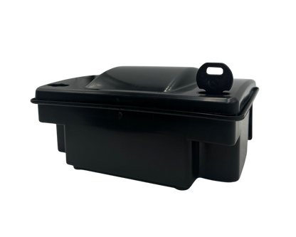 תיבת האכלה לחולדות, חזקה ועמידה לאורך זמן, כולל מפתח, לשימוש בעסקים ובבית