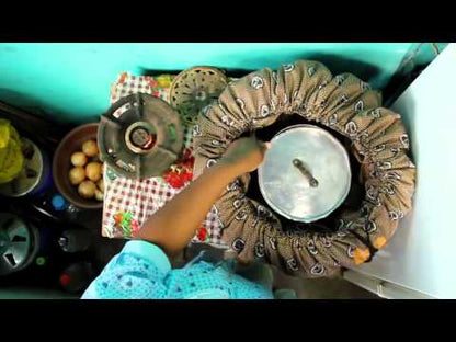 Wonderbag -גודל L, סיר איטי חדשני וידידותי לסביבה, שומר על חום הבישול וממשיך פעולת בישול