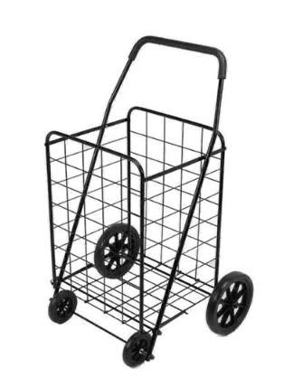 עגלת שוק קניות מתקפלת וחזקה