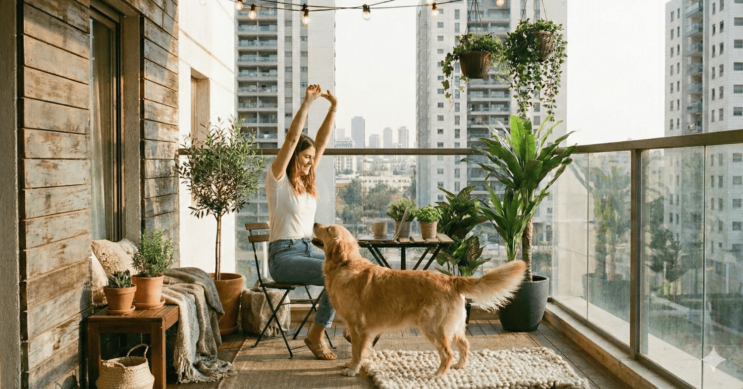 צמחיה מלאכותית למרפסת: אין מים, אין זמן, יש מרפסת מושלמת - בלי מאמץ