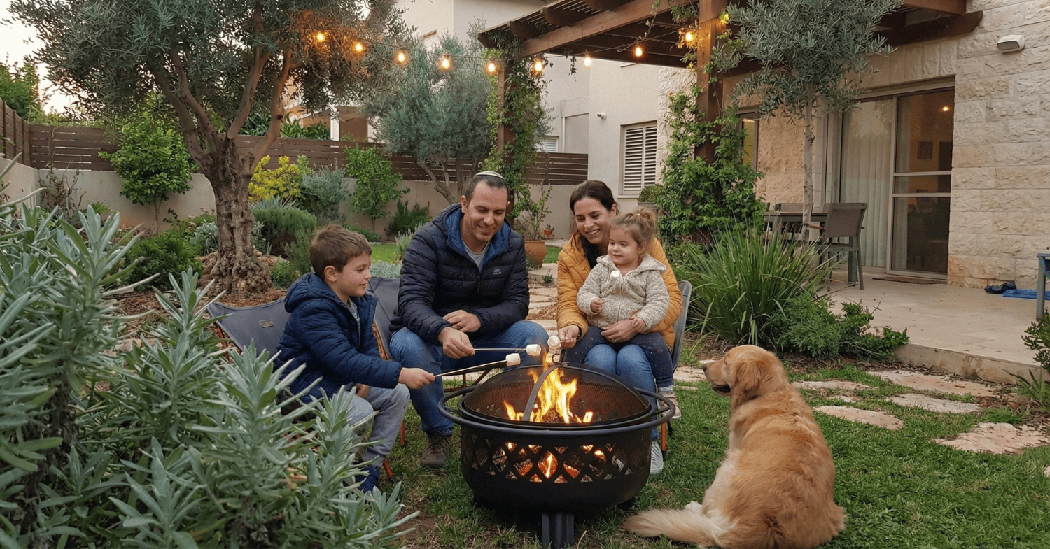 קערת מדורה ממתכת - זהירות, ממכר: ניסינו את קערת האש ולא רצינו להיכנס
