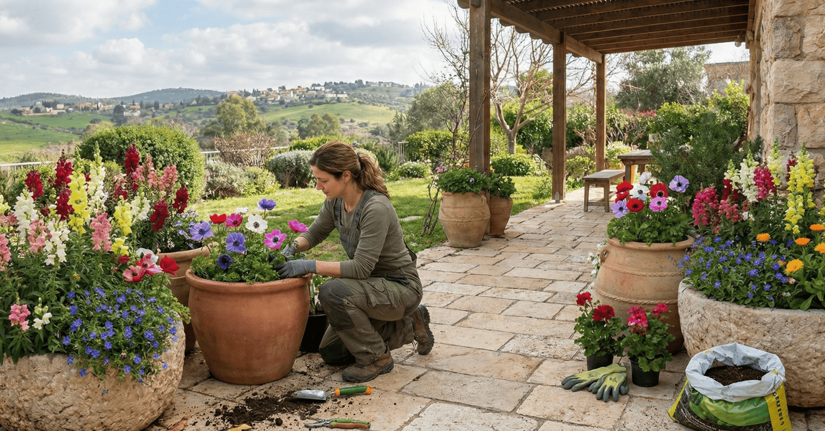 צמחים לגינה בחורף - מה שותלים בגינה כשהטמפרורות צונחות? יש לנו תשובות