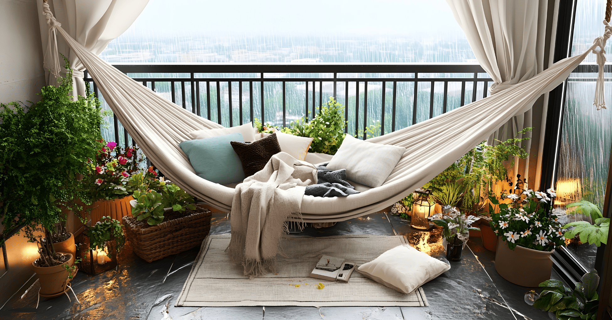 אביזרים למרפסת - בין עציץ לשולחן: האביזרים הקטנים שמשדרגים כל מרפסת