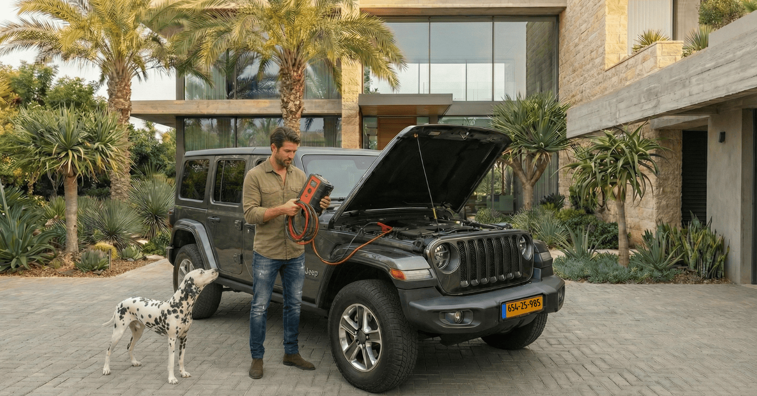 בוסטר התנעה לרכב במבצע - בוסטרים מומלצים לרגעי חירום: שיצילו את היום