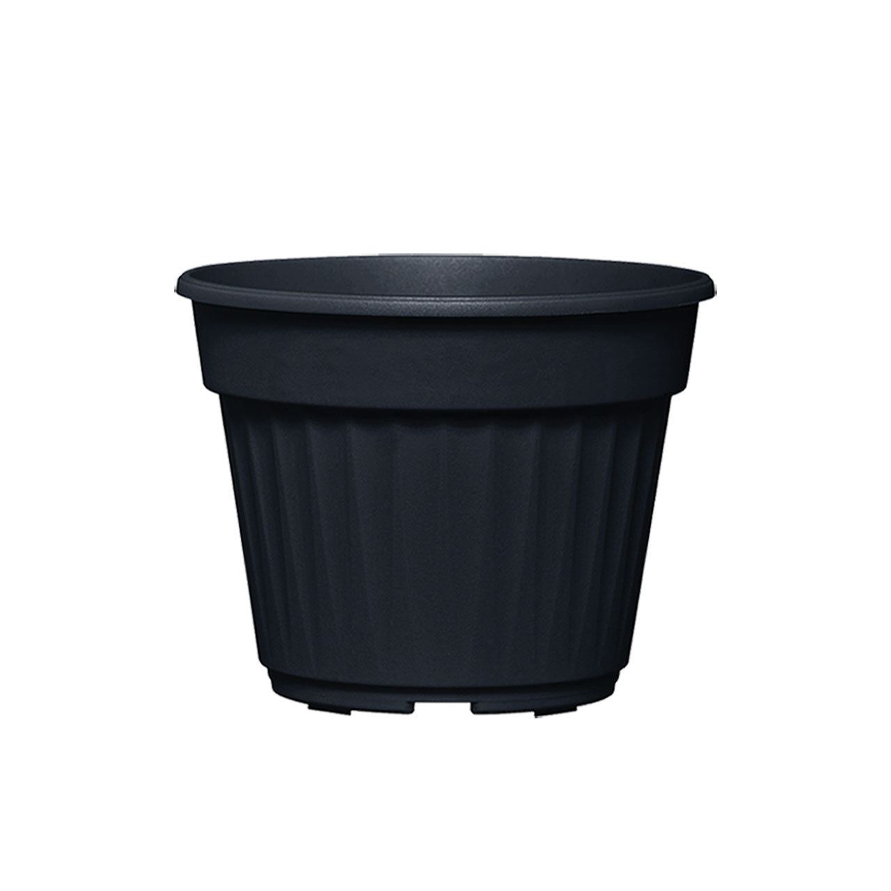 עציץ נרקיס שחור קוטר 35 ס״מ