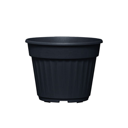 עציץ נרקיס שחור קוטר 35 ס״מ