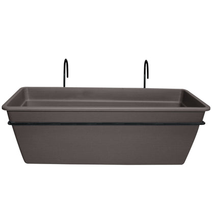 אדנית מעוצבת לתליה על מעקה