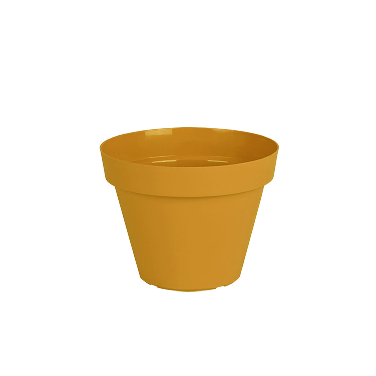 עציץ אביב קוטר 25 צבע חרדל
