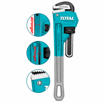 מפתח צינורות TOTAL 14 אינץ'