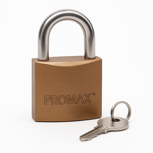 מנעול תלייה 30 מ"מ גובה 5.5 ס"מ + 2 מפתחות