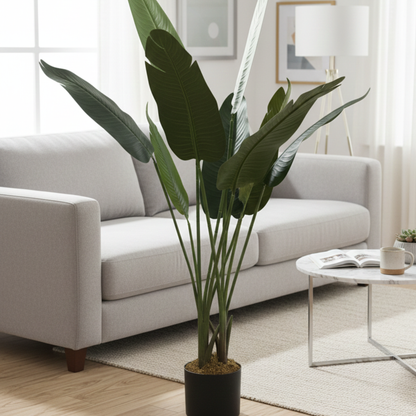 עציץ בננה מלאכותי