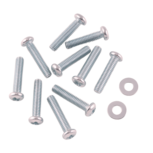 מארז סט ברגים להתקנת זרוע טלוויזיה בגדלים שונים, במיוחד להתקנת טלוויזיות ומסכים לרוב המתקנים והמתלים
