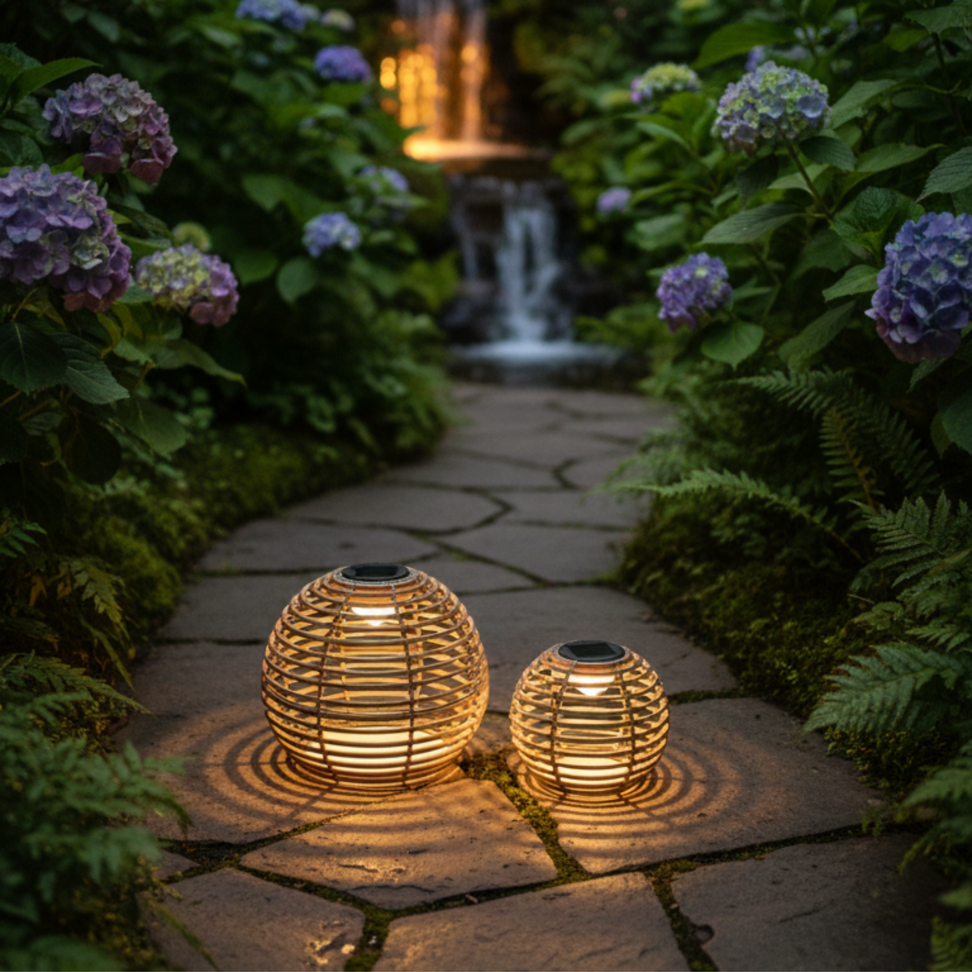 מנורה סולארית למרפסת ולגן