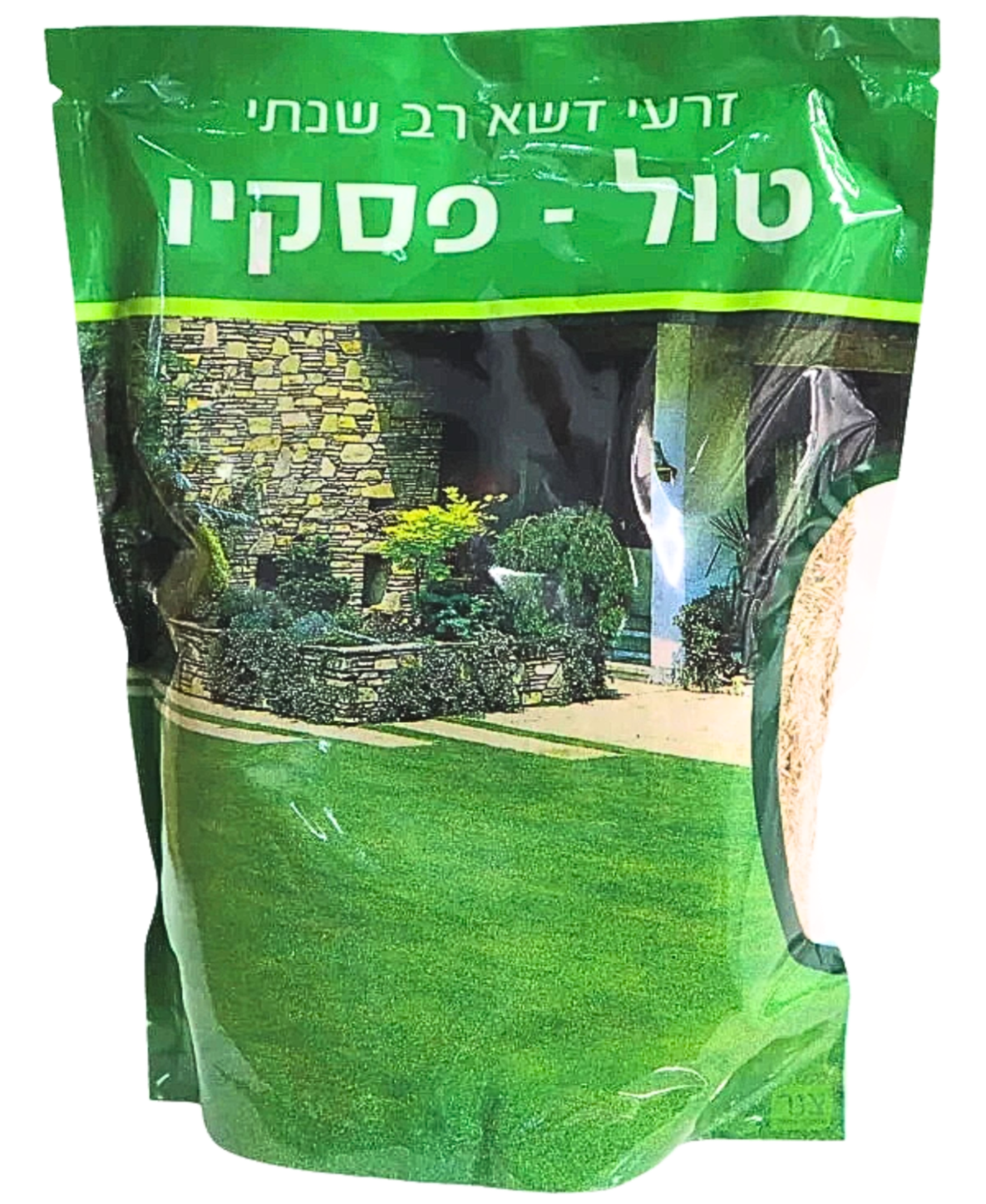 טול - פסקיו - זרעי דשא רב שנתי מיועד לשטח של כ-50 מ"ר, 750 גרם