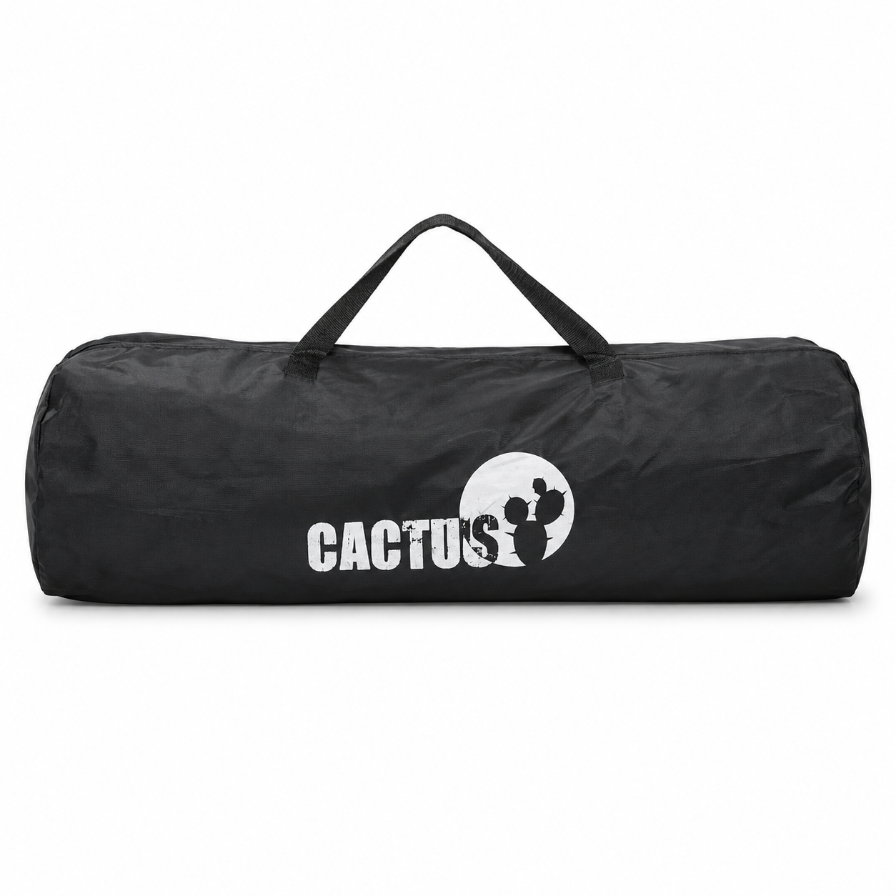 כיסא קמפינג מתקפל Cactus בגוון חאקי, עם משענות יד רחבות, כיס אחסון צידי ותיק נשיאה נוח