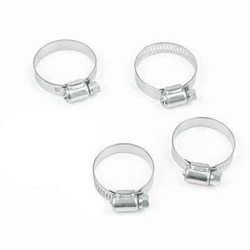 בנדים מתכת קוטר 1/2 אינץ', 4 יחידות באריזת שקף לחיזוק צנרת ושרוולי ריתוך מקצועיים
