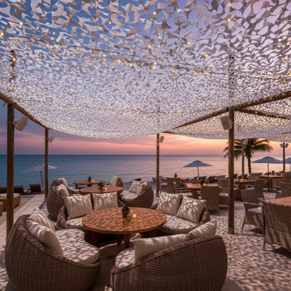 רשת הסוואה להצללה מושלמת