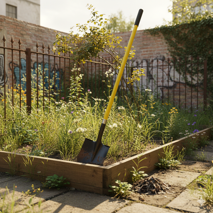 את שפיכה ארוך עם ידית פיבר – ארגונומיה ועוצמה לעבודה ממושכת (149 ס"מ)