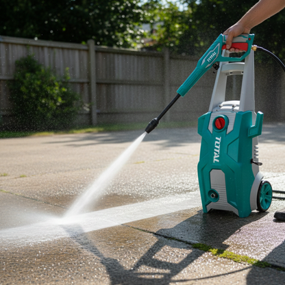 גרניק (מכונת שטיפה בלחץ גבוה) Total TGT11376 – 160BAR, מנוע 2000W, ניקוי רכב וחצר