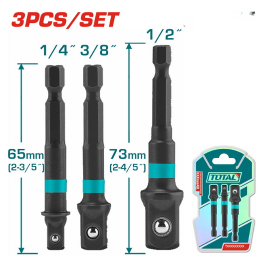 סט מתאמים לבוקסות 3 חלקים, עשוי מחומר איכותי לעמידות גבוהה ואורך חיים ממושך