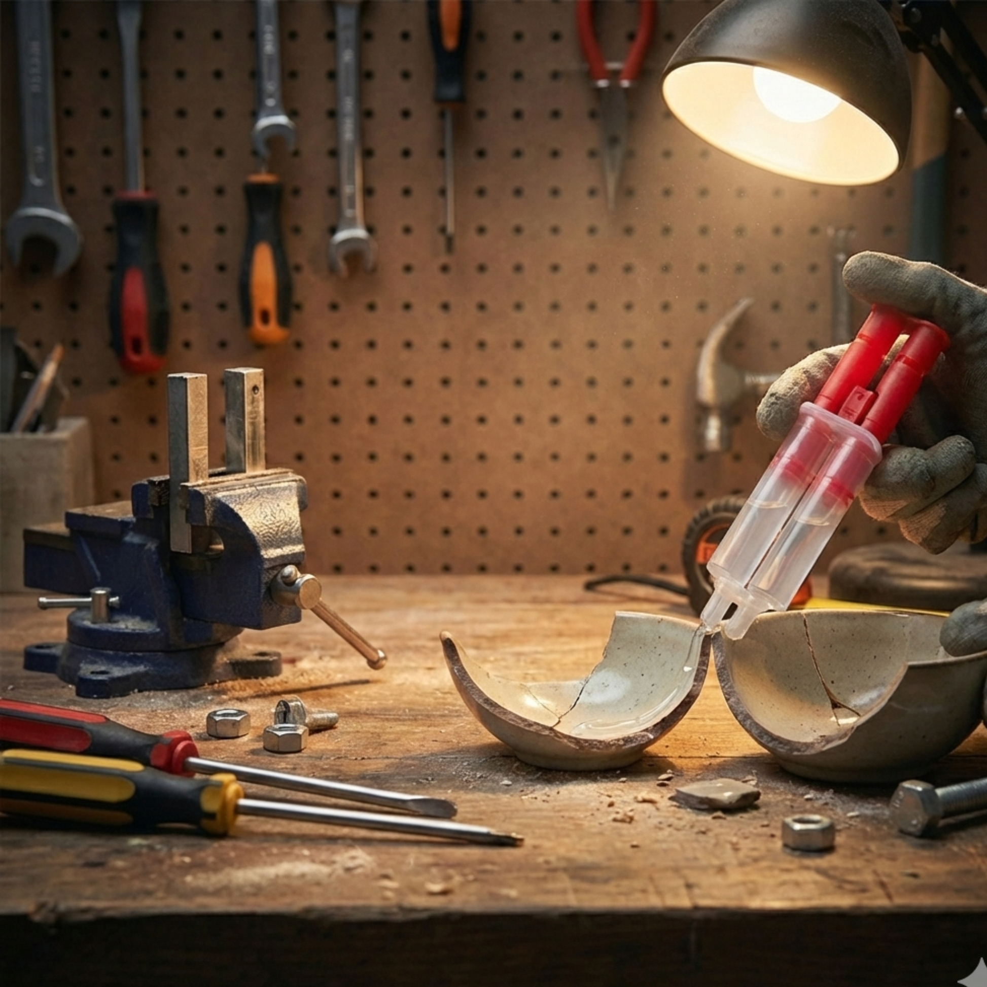 דבק האפוקסי השקוף (Two-Component Epoxy) הוא דבק מבני רב-עוצמה המגיע במזרק כפול נוח לשימוש, בנפח 25