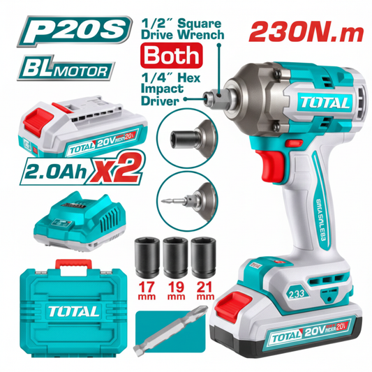 מפתח רטט ואימפקט נטען