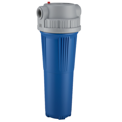 ערכת סינון מים מלאה לבית - בית סנן 20'' BB כולל סנן PP, ידית, סטנד וחיבורים