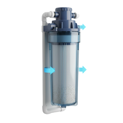 סנן מים חלקיקים PP 10 אינץ' BB - 50 מיקרון - סינון חול וחלודה - תו