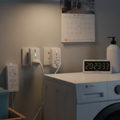 הבטיחו הגנה מלאה למכשירי החשמל היקרים בביתכם מפני נחשולי מתח, ברקים ושינויים פתאומיים ברשת החשמל. מגן