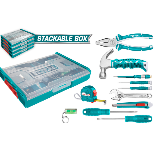 סט כלים 11 סוגים בארגז