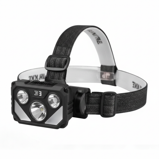 פנס ראש עם צג דיגיטלי