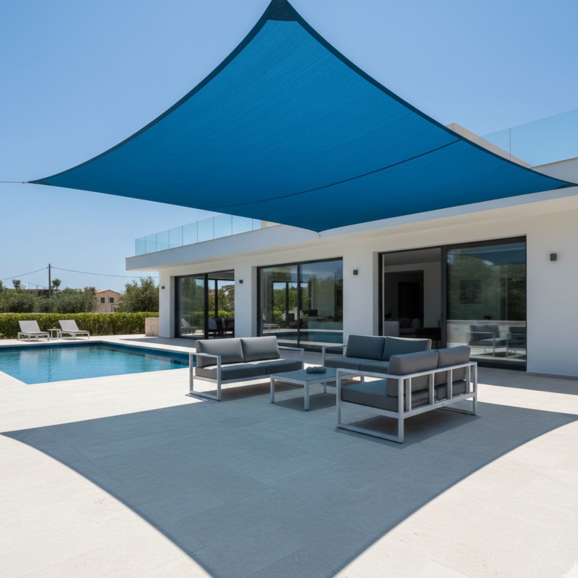 העניקו לשטחים גדולים כיסוי הרמטי ומראה עוצמתי עם רשת צל מקצועית המתוכננת להגנה מסיבית. המידה 4X4