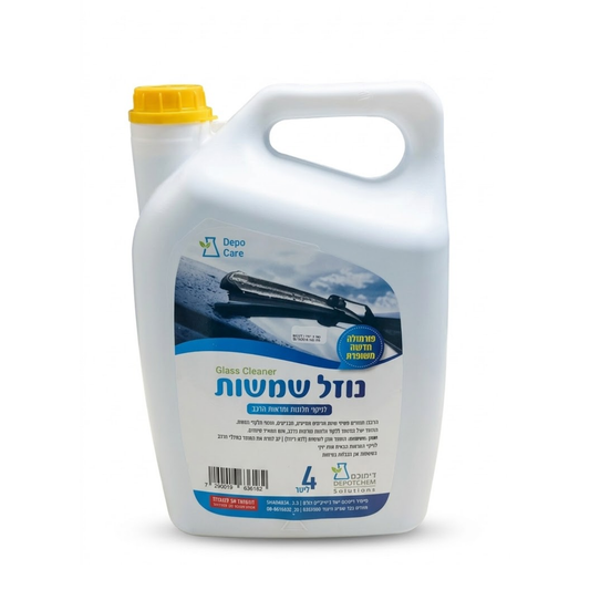 מים לוישרים, נוזל שמשות לרכב, יעיל במיוחד ליניקוי חלונות ומראות ברכב, אינו משאיר סימנים, 4 ליטר