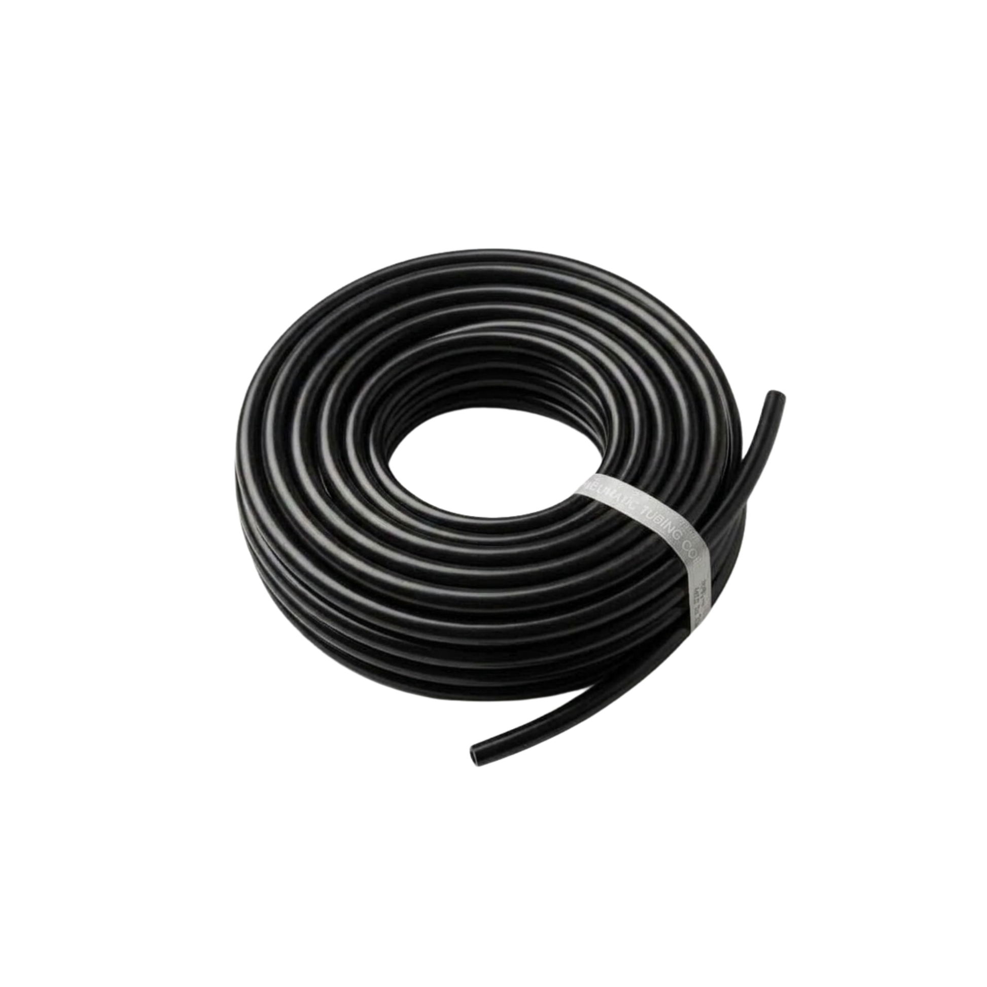 צינורית השקיה 7 מ"מ, 10 מטר גמישה עשוי פלסטיק חזק ואיכותי - שחור