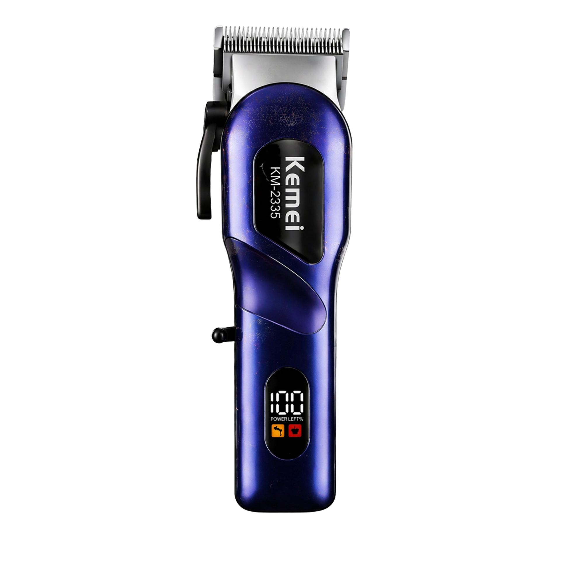 מכונת תספורת מקצועית Kemei KM-2335 עם מסך LCD, סוללה חזקה וטעינת USB