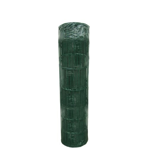 רשת גדר ירוקה מצופה PVC  5 מ׳ אורך | גובה 1.2 מ׳ | חורים 7.5x10 ס״מ