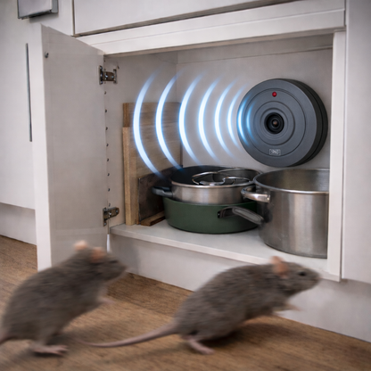 מרגמה - מרחיק עכברים וחולדות אולטראסוני, מיועד לחללים קטנים!