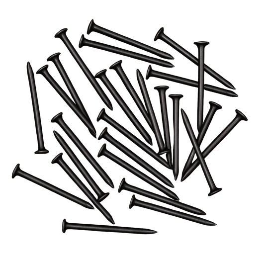 80 יחידות מסמרי פלדה איכותיים 2X30 מ"מ, בעלי חוזק גבוה במיוחד, מתאימים למגוון רחב של עבודות
