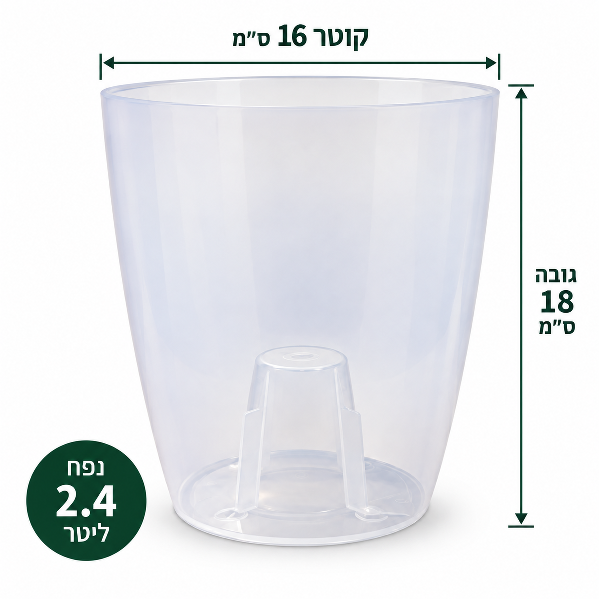 ABC:C, Wolt, woltpending, Zap, גינון למרפסת, טיטניום, כל המוצרים, למרפסת, עציצים וקערות שתילה, עציצים וקערות שתילה למרפסת, קטגוריה ראשית גינון וחוץ