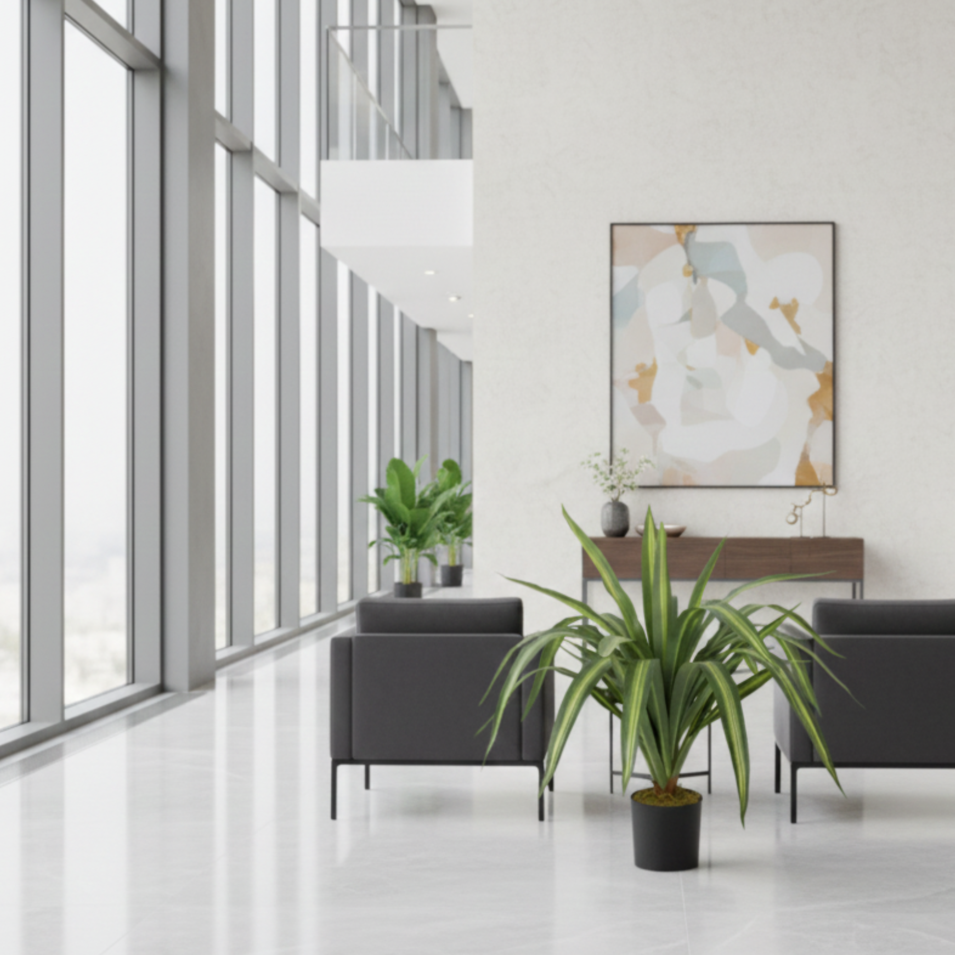 צמח מלאכותי איכותי גובה 90 סמ