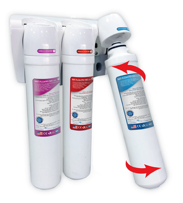 מערכת סינון מים תת כיורית 3 שלבים מבית Sanyo Aqua Fresh - מים נקיים וטעימים יותר,