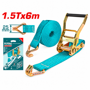 רצועת ראצ'ט Total 1.5 טון 6 מטר