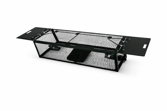 מלכודת חולדות שתי דלתות 39×12×10.5 ס"מ ממתכת - ללכידה הומנית ללא רעלים