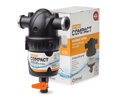 מסנן מים קומפקט עמיעד עם סיליפוס 500 גרם - אושר מכון התקנים לטיפול במי שתייה