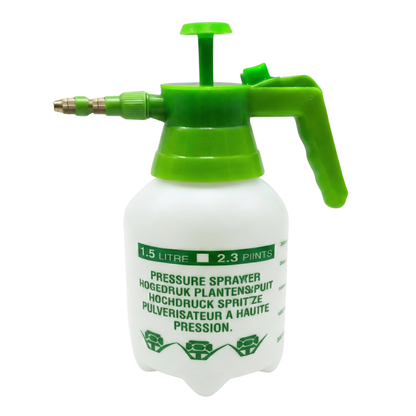 מיני מרסס ידני 1.5 ליטר, מקצועי להשקיה גינון וריסוס עם ידית נוחה לאחיזה