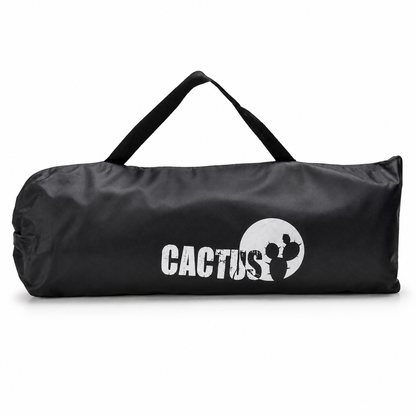 שולחן קמפינג מתקפל Cactus 53X50X49 סמ, קל משקל - הרכבה ללא ברגים, מושלם לטבע ולים מחפשים