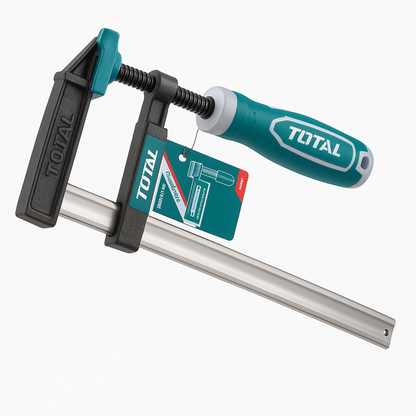 קליבה מקצועית F דגם TOTAL 120×500 מ"מ | כוח הידוק 450 ק"ג